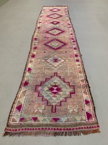 Vintage turkish tribal - , runner