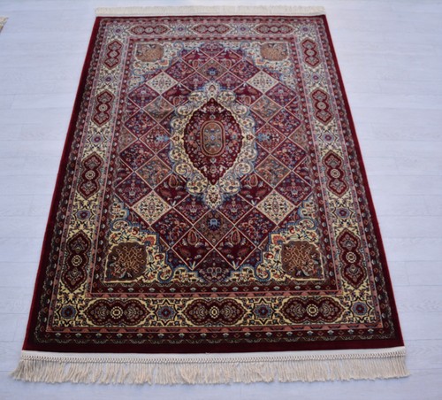 Red maroon silky - red, oriental