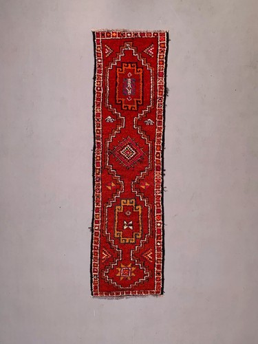 Vintage turkish tribal runner - ,