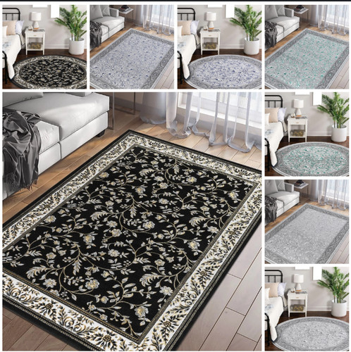 Traditional design rug - rug, living