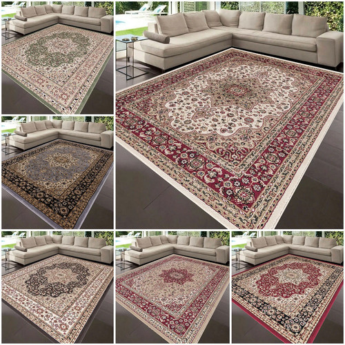 Traditional vintage rug large - vintage,