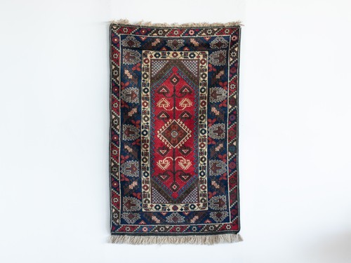 Hand knotted turkish rug late - hand-knotted,