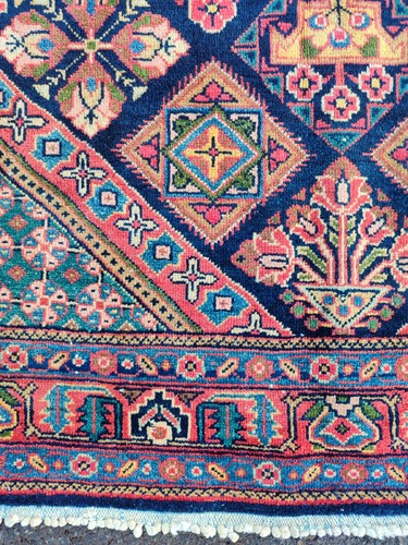 Navy heriz rug 4x6 - heriz,