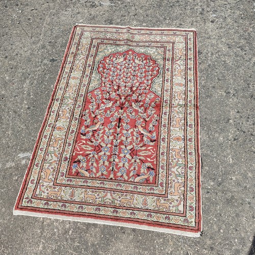 Vintage antique wool - wool?, carpet