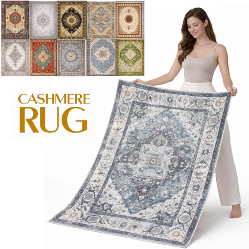 Luxury washable cashmere rug - luxury,