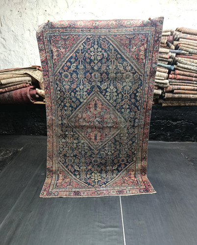 Blue vintage turkish accent - turkish,