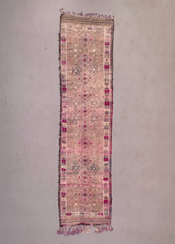 Vintage turkish tribal runner - turkish,
