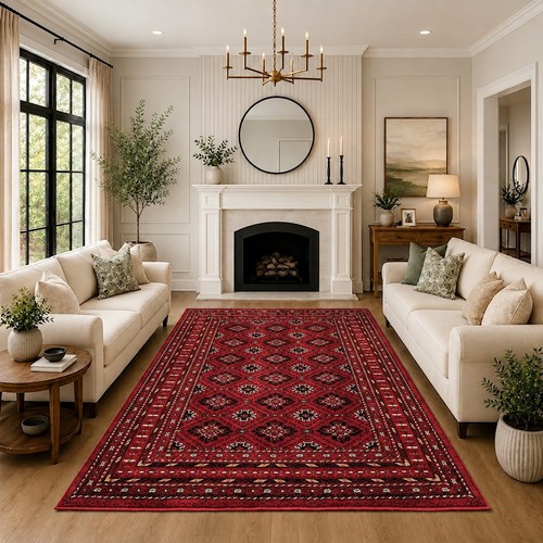 Traditional large area rugs - large,
