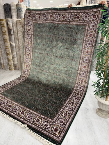 7x10 silk area rug turkish - rug,